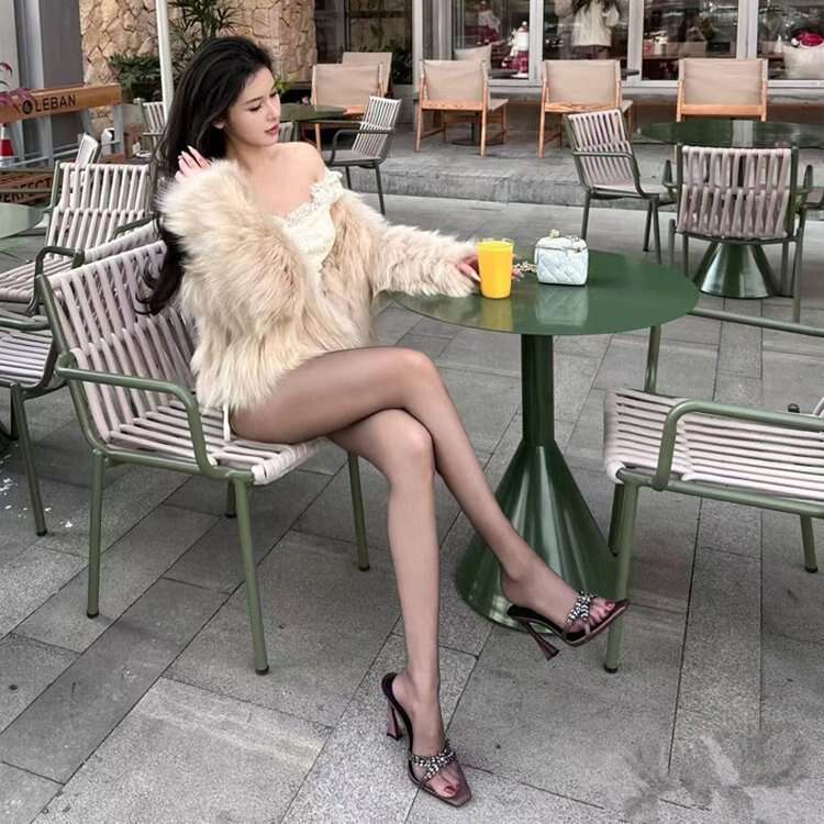35-43 Plus Size 2025 Spring New Women's Designer shoes Shoe Square Toe Cross Rhinestone Satin Sandals Thin High Heel Elegant