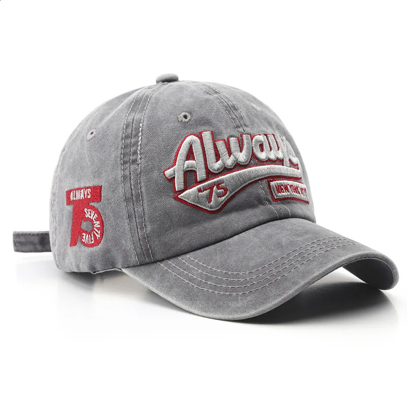 Summer Women Men Baseball Cap Fashion Letter Embroidery Hat Vintage Washed Cotton Unisex Hip Hop Sun Hat Casquette 250805