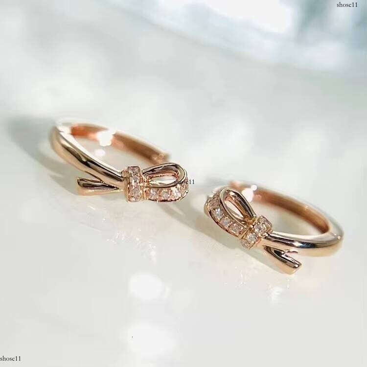 Fashion Jewelry Round Brilliant Lab Grown Dia Cut GIA Certified Gold Hoop Earrings for Women