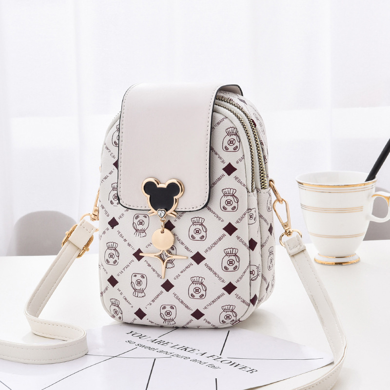 High End Women's Bag 2025 New Fashionable Crossbody Bag Mini Phone Bag Soft Leather Single Shoulder Luxury Bag Free Shipping Designer Women'