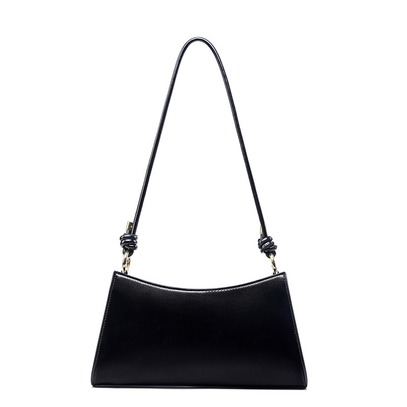 French Style Underarm Baguette Single Shoulder For Women New Light Luxury High-End Genuine Leather Women's Bag