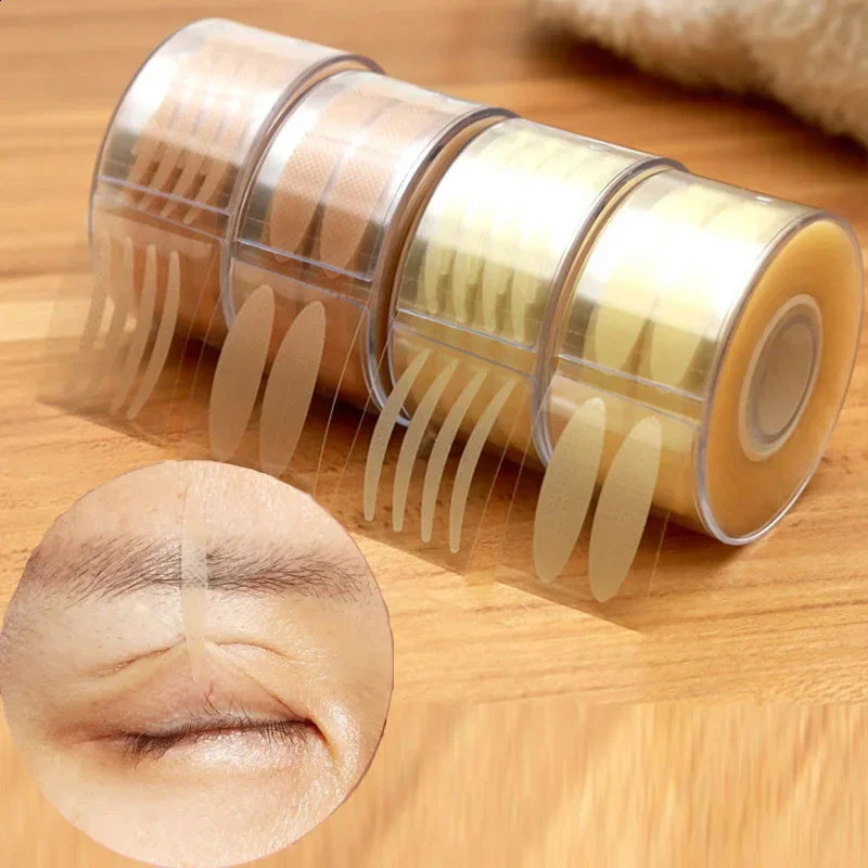 600 pcs Shadow Patch Beauty Tool Sticker Invisible Lace Eyelash Extension Double Fold Eyelid Tape Self-adhesive Under Eye Lashes 250807
