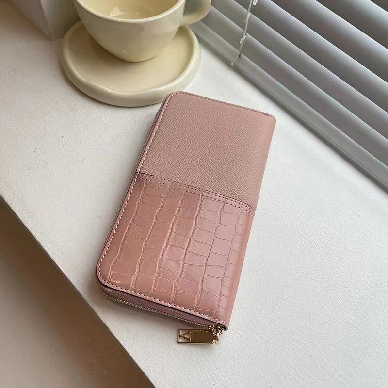 Womens wallets large-capacity handbags zippers multi-functional coin wallets card bags multi-slot wallets and can be 250809