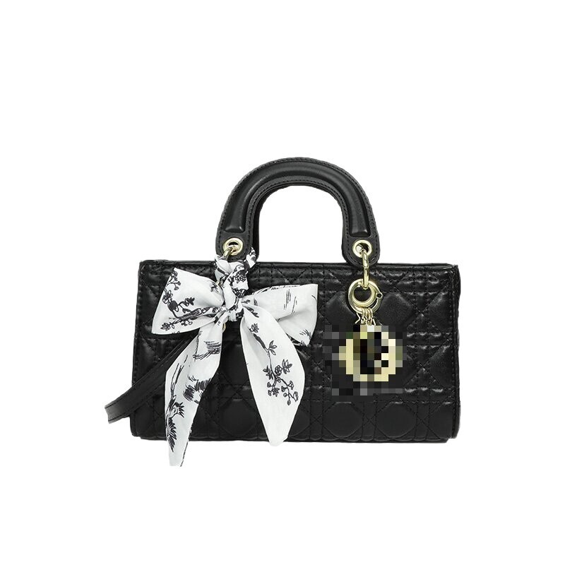 Free Shipping Designer 2025 Spring New Fashionable Shoulder Bag Embroidered Horizontal Scarf Handbag Women's Small Square Bag