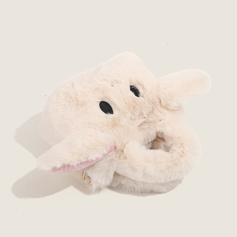 Fluffy Milk Candy Rabbit for Women 2025 New Autumn Winter Cute Handbag Crossbody Bag ddmymoon