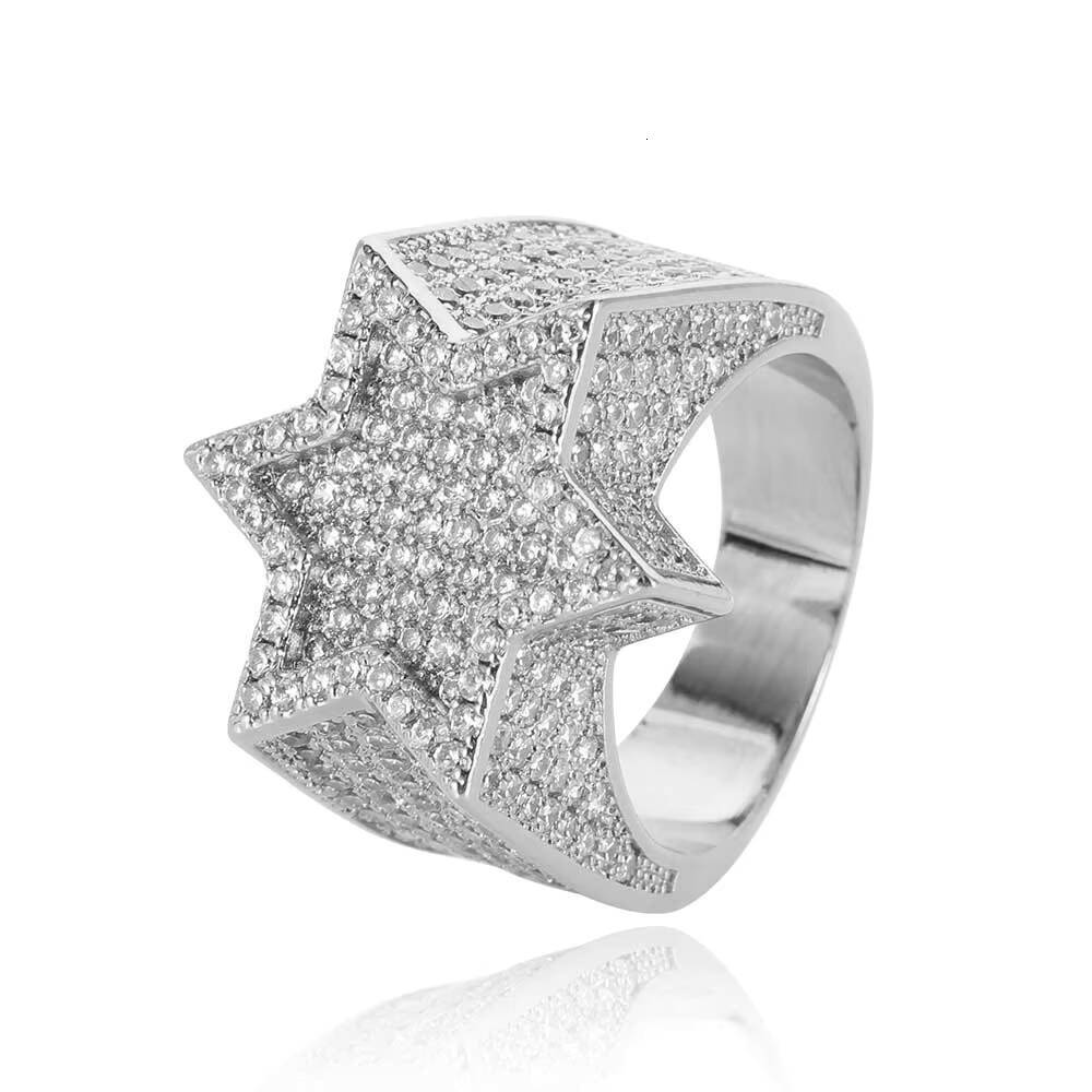 2025 New Fashion Moissanite Gold Scorpion Ring Man Finger Pattern Rings