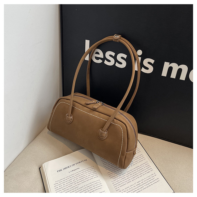 Vintage Fashion Underarm Bag For Women Luxury Bag New Melad Designer Bag Bowling Bag 2025 Early Autumn Trendy Versatile Casual Shoulder Bag