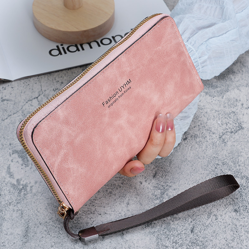 Women's Handheld Long Wallet 2025 New Luxury Bag Korean Style Handbag Multi-functional Card Holder Phone Bag Coin Purse Women's Wallet