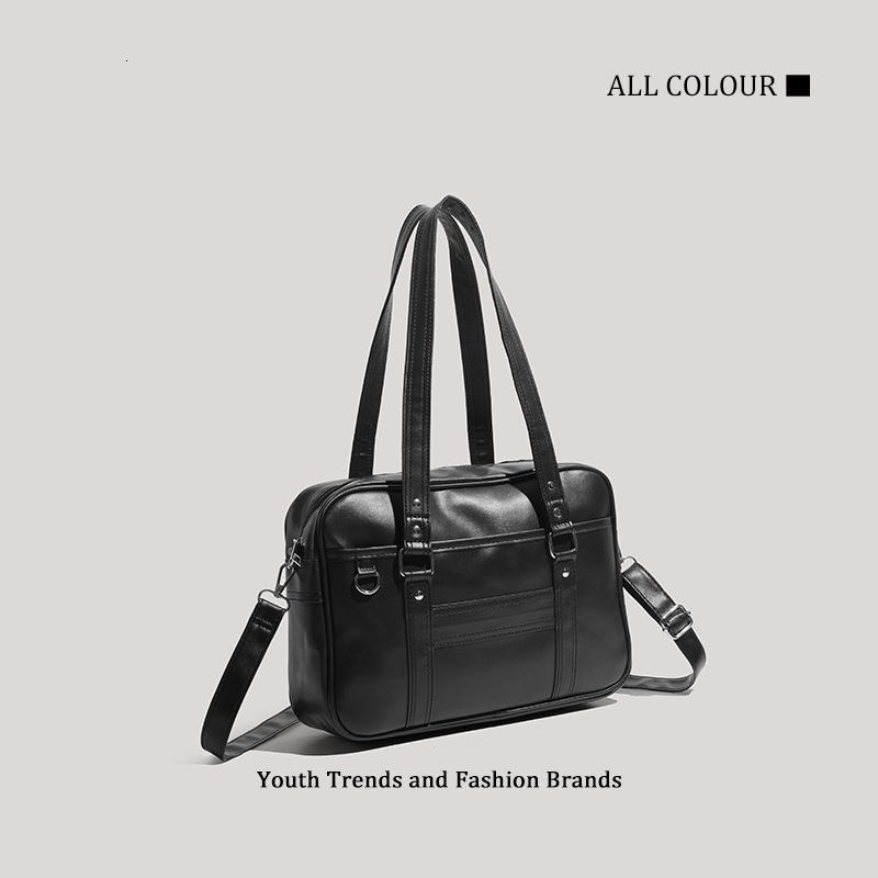 Light Luxury JK Uniform 2025 New Large Capacity Shoulder Ins Style Versatile Crossbody Bag ddmymoon