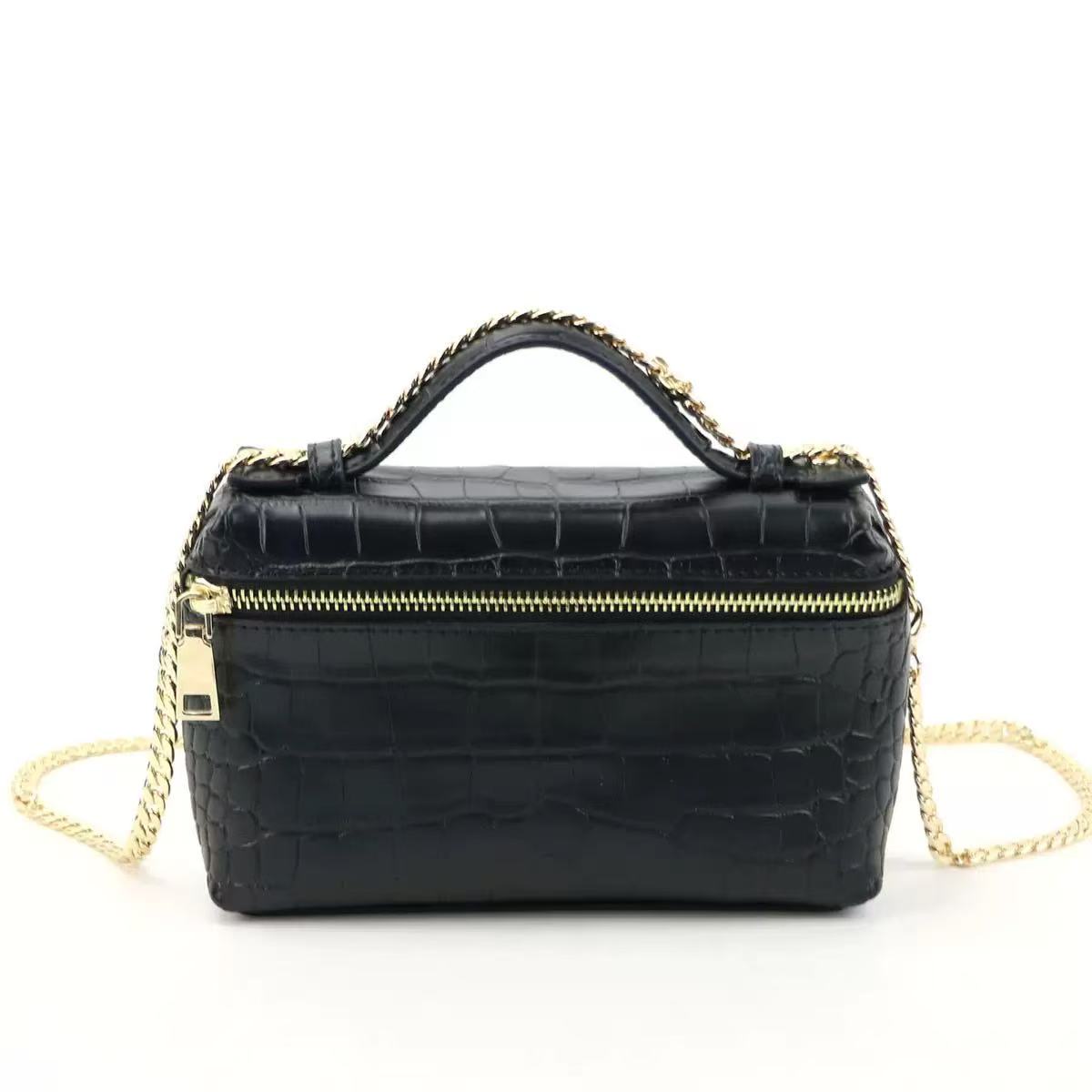 Lanjia New Customized Designer Handbag Pattern Leather Bags Women Clutch Party Evning Trendy Ostrich Bag With Chain A