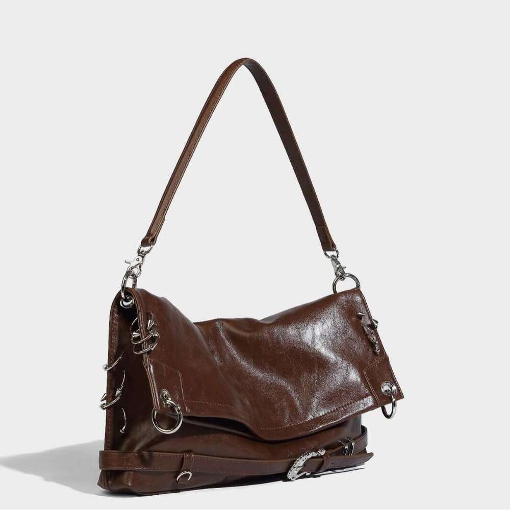Millennium Fashion Multifunctional New Trend Underarm Multi Ring Design Shoulder Handbag