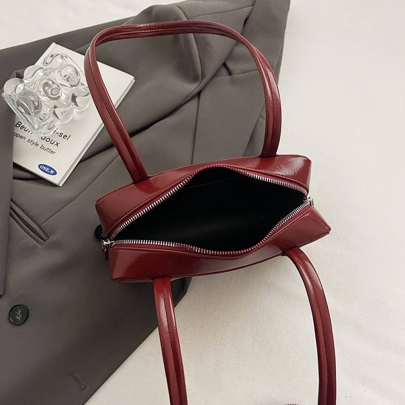 New Retro Underarm Women's Bag Simple Handbag Luxury Bag Autumn Winter Designer Bag Simple Cross-border Versatile Shoulder Bag Niche Trendy Women
