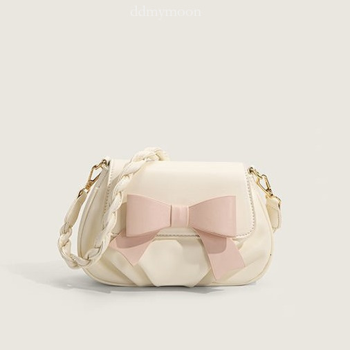 2025 New Women's Versatile Sweet Pleated Cloud Single Shoulder Crossbody Small Bag ddmymoon
