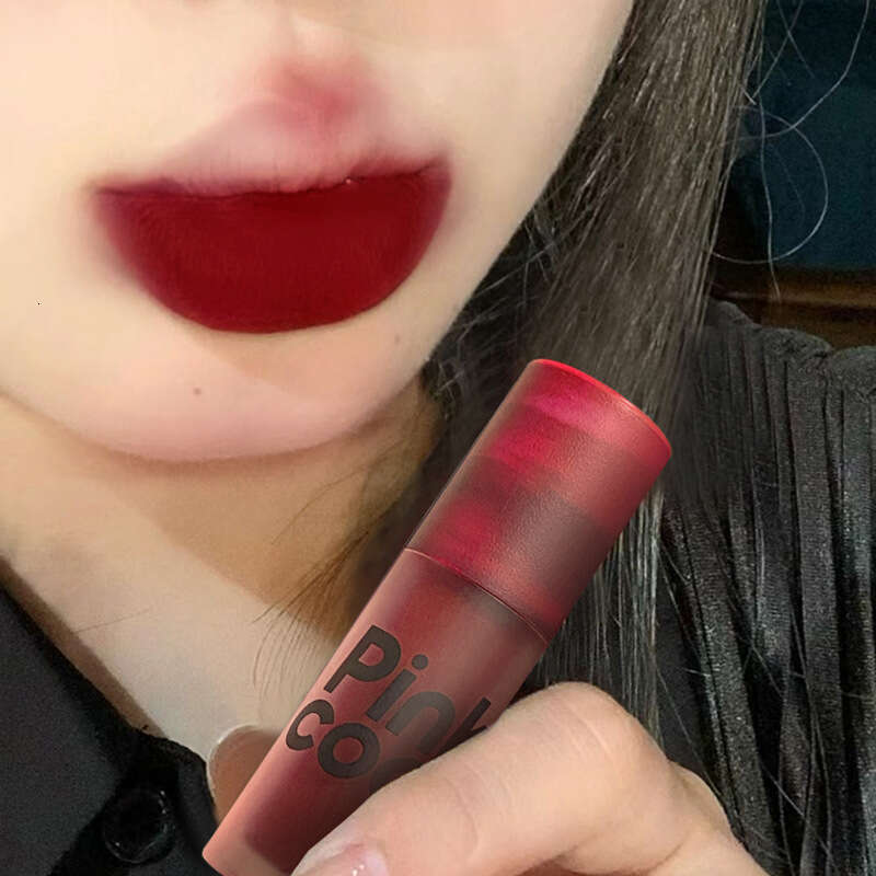 Sunset Matte Gloss Velvet Soft Mist Non-Stick Cup Brightening Lip Mud Student Lipstick TikTok Free shipping