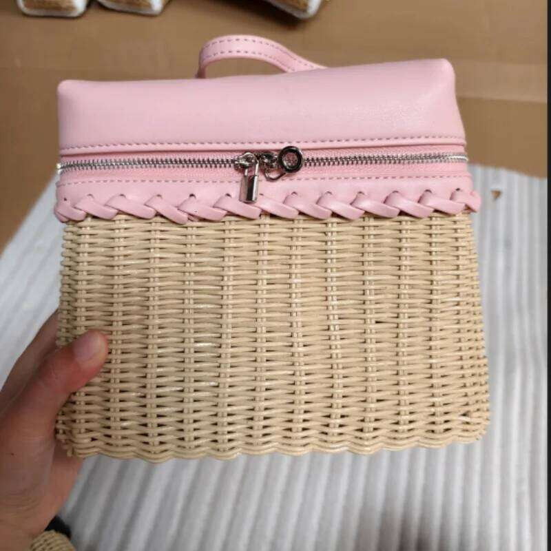 2025 Montage Women Handbags Eco-Friendly Summer Vintage Rattan Handmade Kintted Woven Crossbody Bag Flap Purses