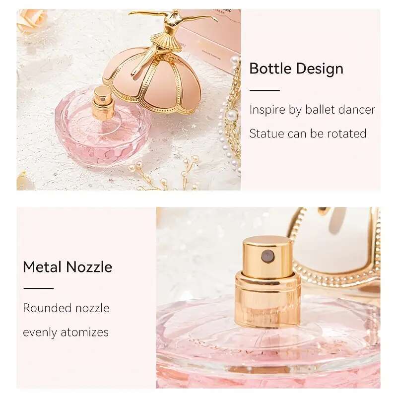 Long-Lasting Floral & Fruit Perfume For Women - 50ml Gift Box Eau De Parfum Spray