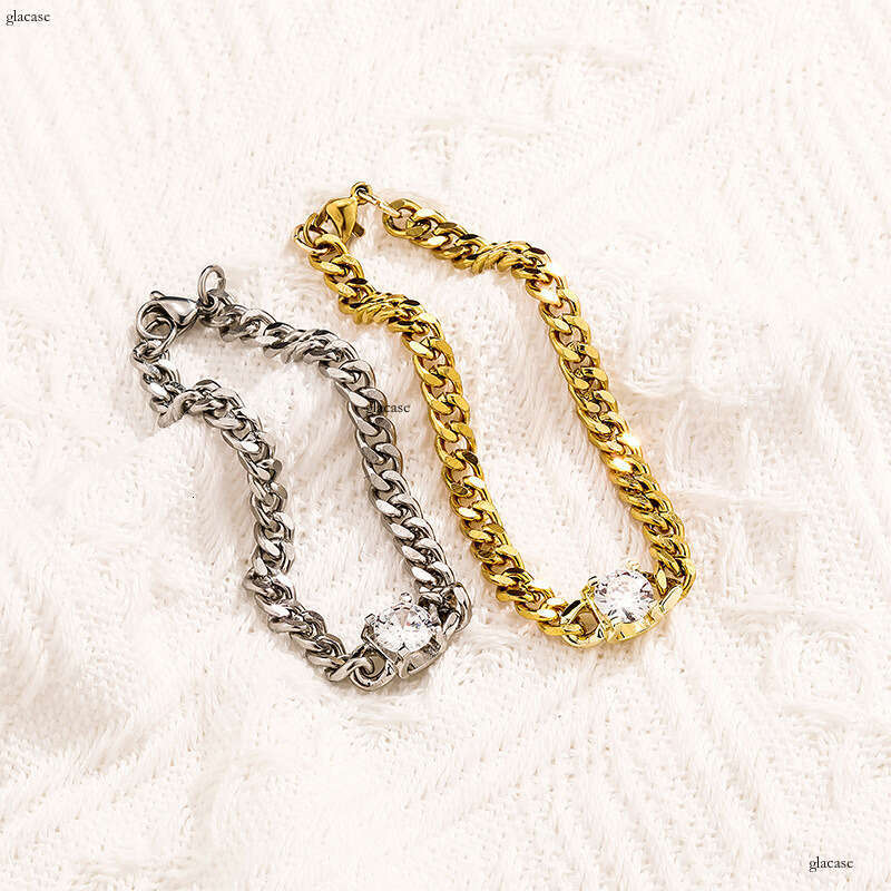 3mm-6mm Sterling Silver Hip Hop Bracelet Necklace for Men and Women, Color Retention, Elegant Clavicle Chain