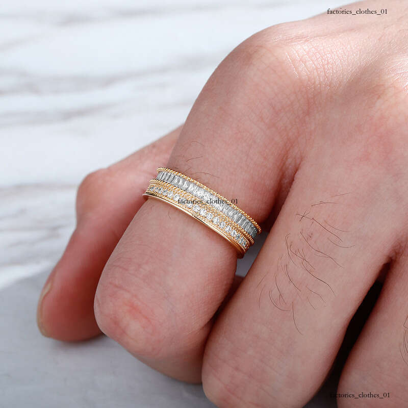Trendy Hip-Hop Personality Rings for Men and Women Full Zircon Fashion Jewelry