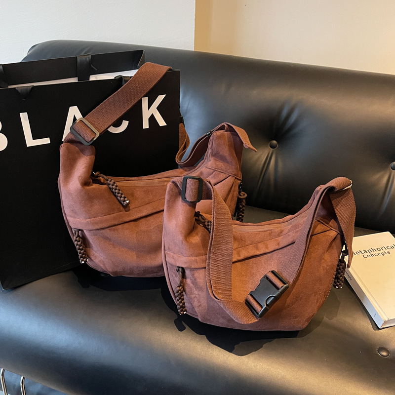 Cross-border Bag For Women Niche Design Commuter Designer Bag Bag Crossbody Dumpling Bag Lazy Style New Luxury Bag Large Capacity Student Shoulder Bag