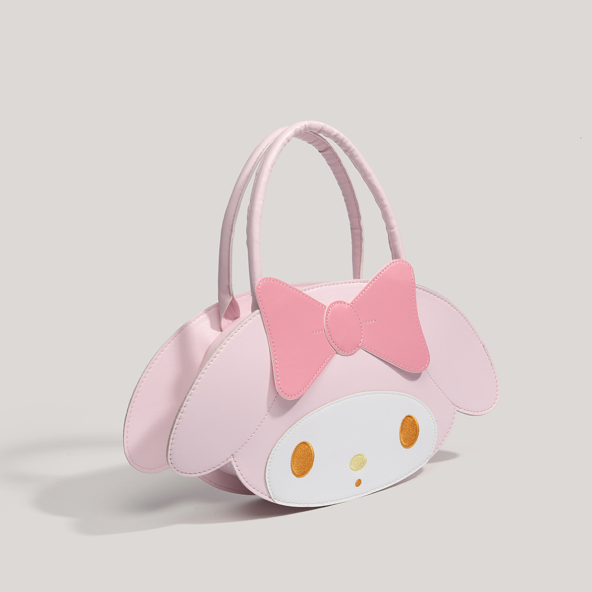 My Melody Children's Student Japanese and Korean Style Cute Cartoon Face PU Shoulder Bag Handbag ddmymoon