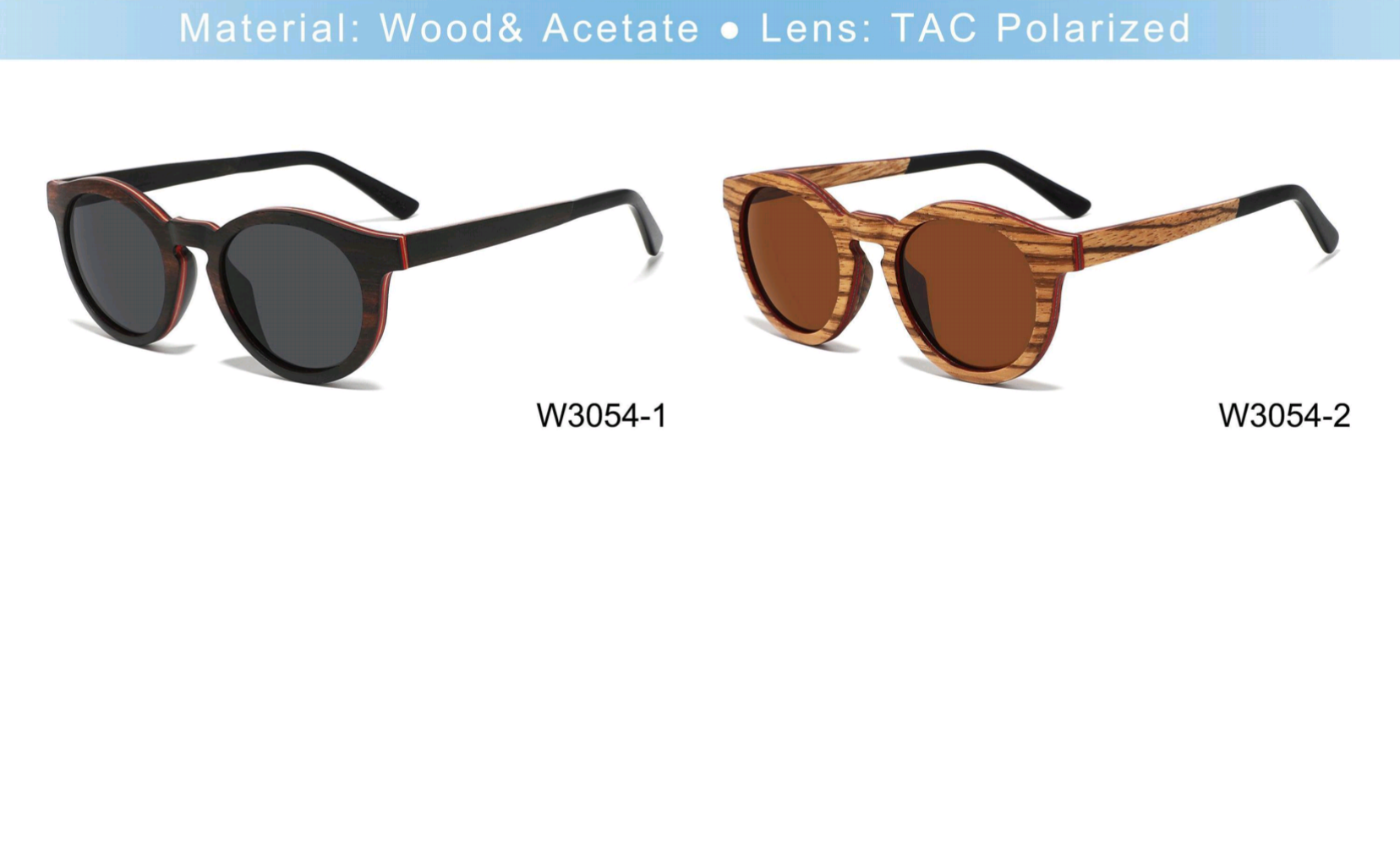 Sporty butterfly sunglasses Vintage durable nylon frames man women's polarized lenses anti-fog UV400 protection fishing outdoor sports pj2