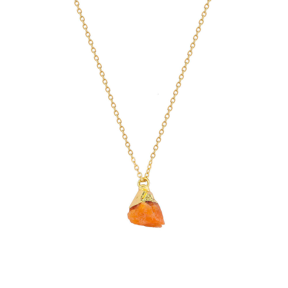 Agate Irregular Natural Plated Pendant Crystal Rough Stone