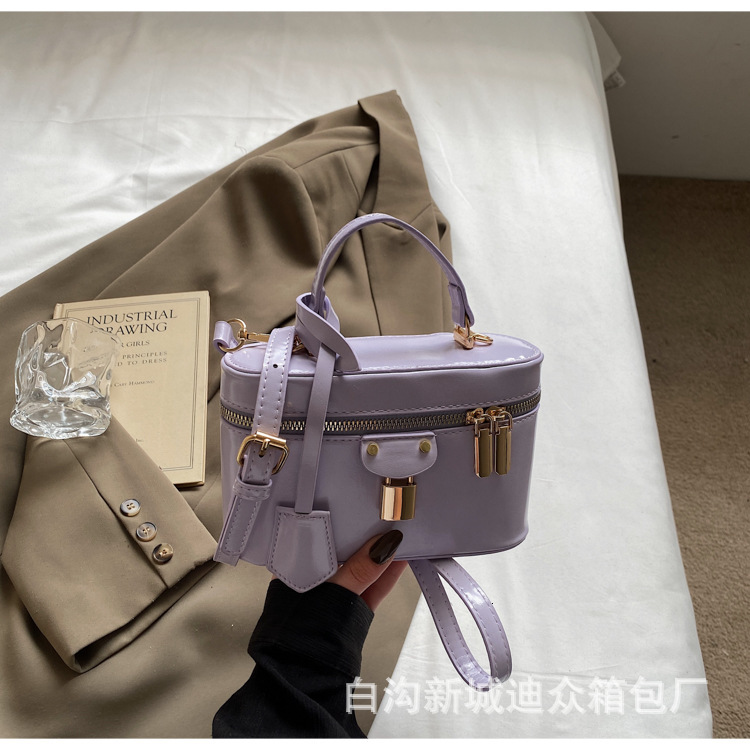 Cross-border Makeup Bag Women's Bag 2025 Summer New Handheld Box Bag High-end Fashion Niche Luxury Bagfree Shipping Designer Design Crossbody Bag
