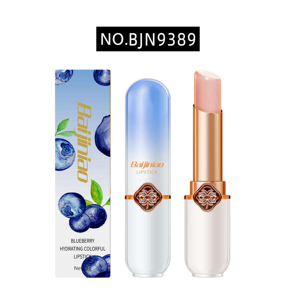 Cosmetic Peach Hydrating Moisturizing Nourishing Repairing Smooth Lipstick Base Color Changing Temperature Lip Balm Free shipping Free shipping