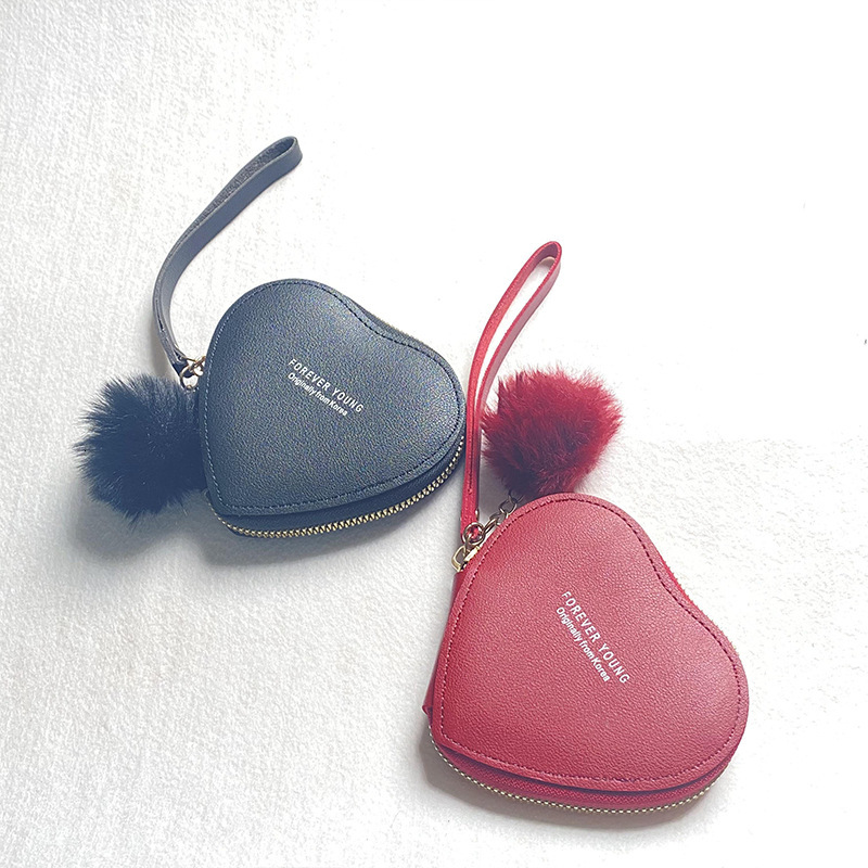 In Stock Cross-border Key Wallet Mini Cute Wallet Coin Purse PU Clutch Anti-demagnetization Coin Purse Wholesale Luxury Bag Card Holder