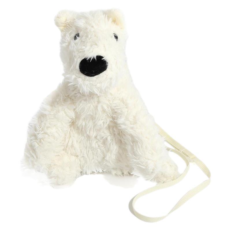 West Highland Cartoon Plush Doll Crossbody Cute Puppy Bag ddmymoon