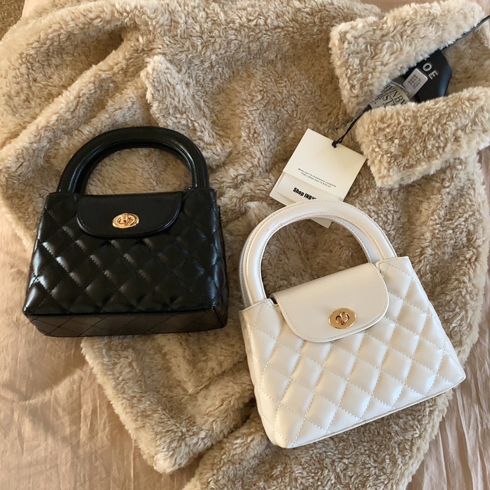 High-end Simple Fashion 2025 New Single Shoulder Handbag Quilted Chain ddmymoon