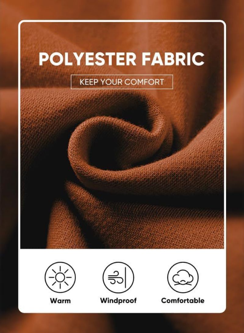 Casual Cotton Blend Men's Sports Top: Stylish Hiking Coat with Adjustable Hat