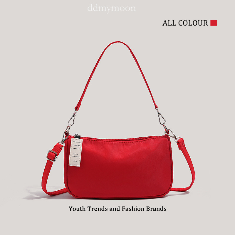 Nylon Casual for Women Fresh Style Girl Underarm Commuter Crossbody Bag ddmymoon