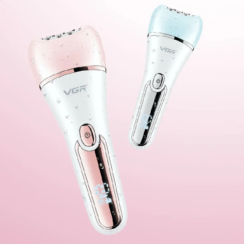 Original VGR Electric Women Epilator Female Shaver Leg Body Hair Removal Lip Chin Depilatory Lady Bikini Trimmer Hair Re 250805