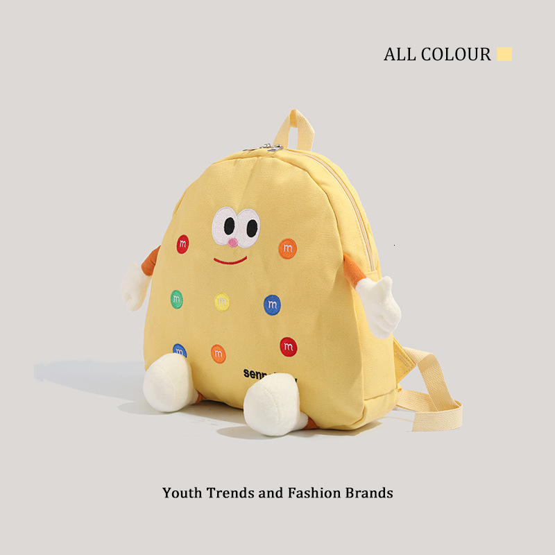 Cute Cookie Biscuit for Elementary Students Children's School Bag Kindergarten Lightweight Backpack ddmymoon