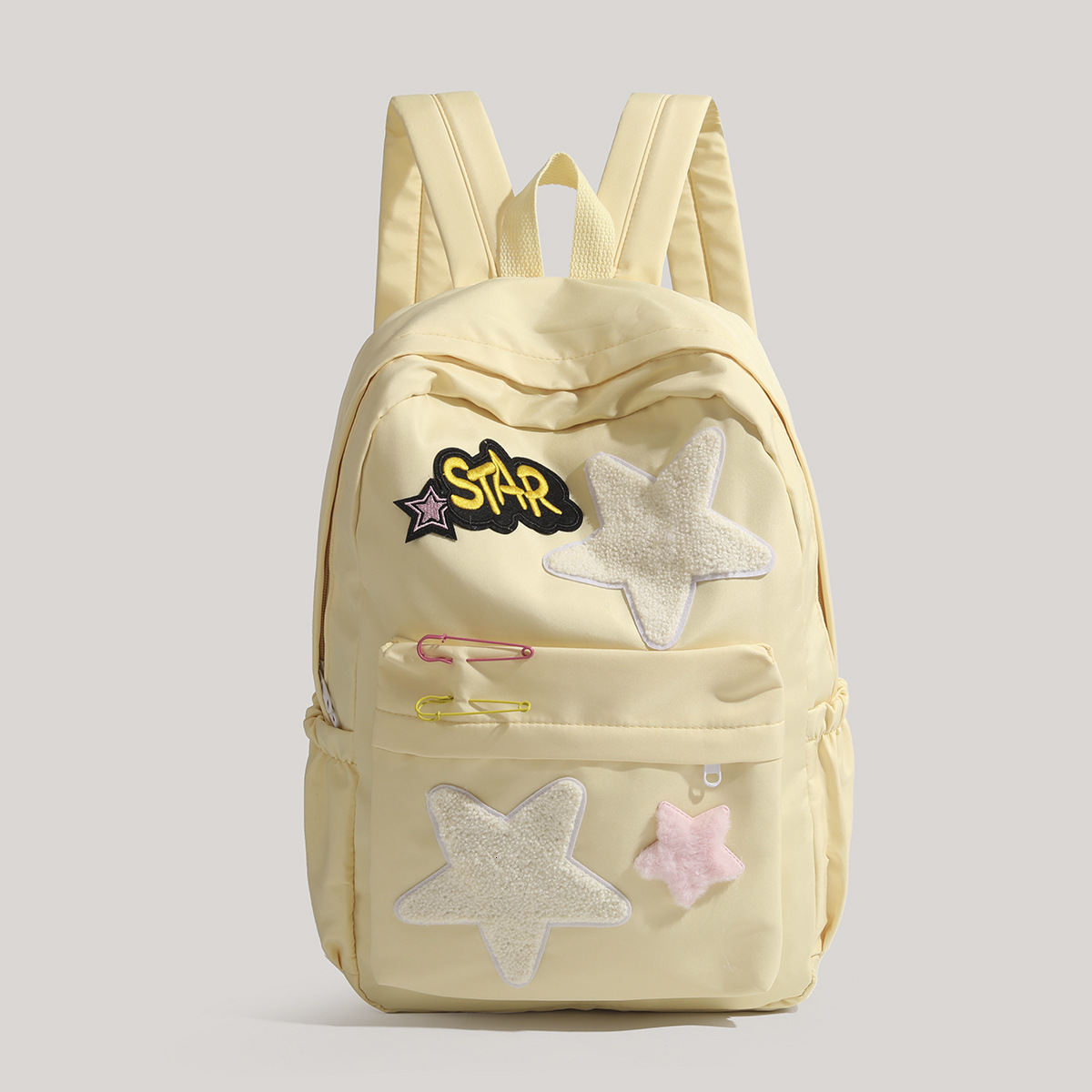 Energetic Backpack Fashionable Double Shoulder Bag College Star Cartoon Cute Style ddmymoon