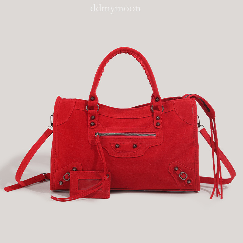 Paris Hot Girl for Women 2025 New Red Large Capacity Tote High-end Bag ddmymoon