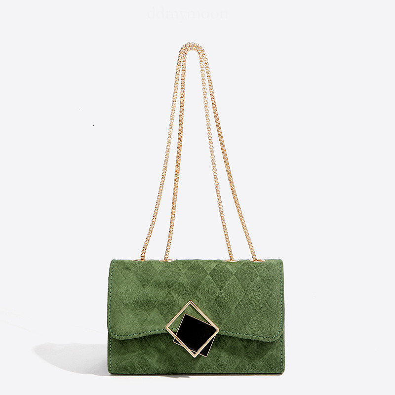 Versatile Forest Style Small Square for Women 2025 New Chain Crossbody Bag with High-end Feel ddmymoon