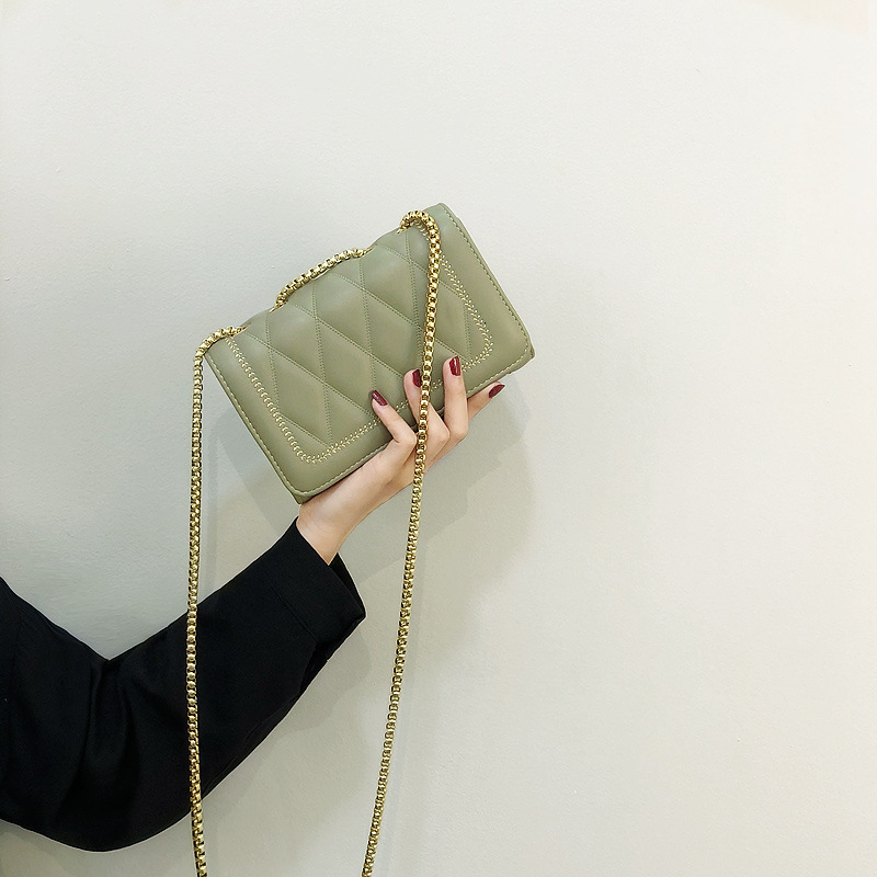 Free Shipping Designer Luxury Bag Bag Women's Bag 2025 New Summer Single Shoulder Crossbody Bag Internet Celebrity Fashion Ins Quilted Chain Bag 