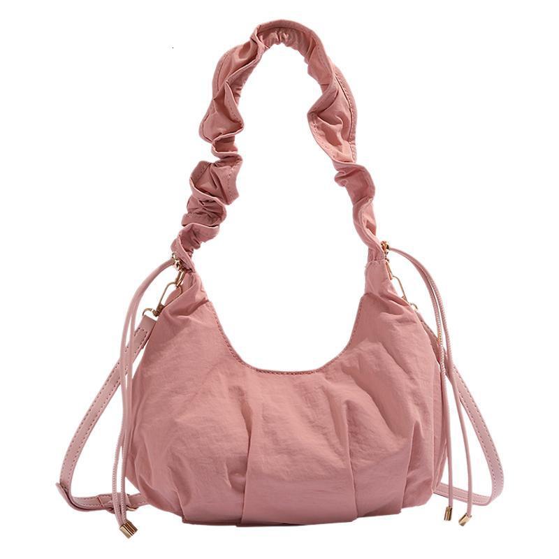 Lazy Style Ruched Single Shoulder for Women, Niche Design, Lightweight Sports Crossbody Bag ddmymoon