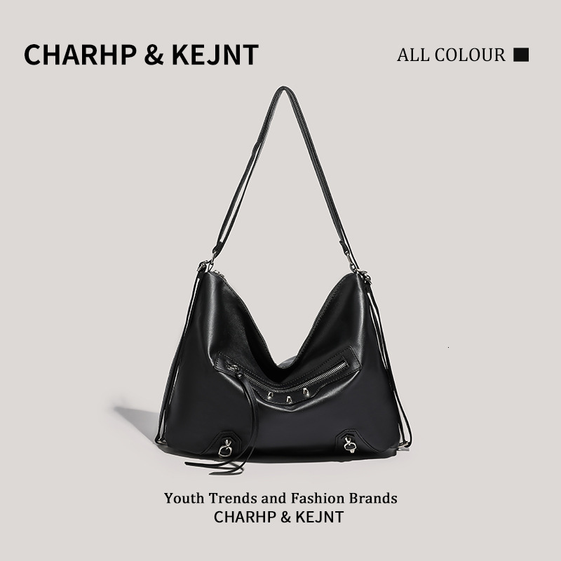 This Year's Trendy for Women Large Capacity Tote 2025 Autumn New Bags Single Shoulder Bucket Underarm Bag ddmymoon