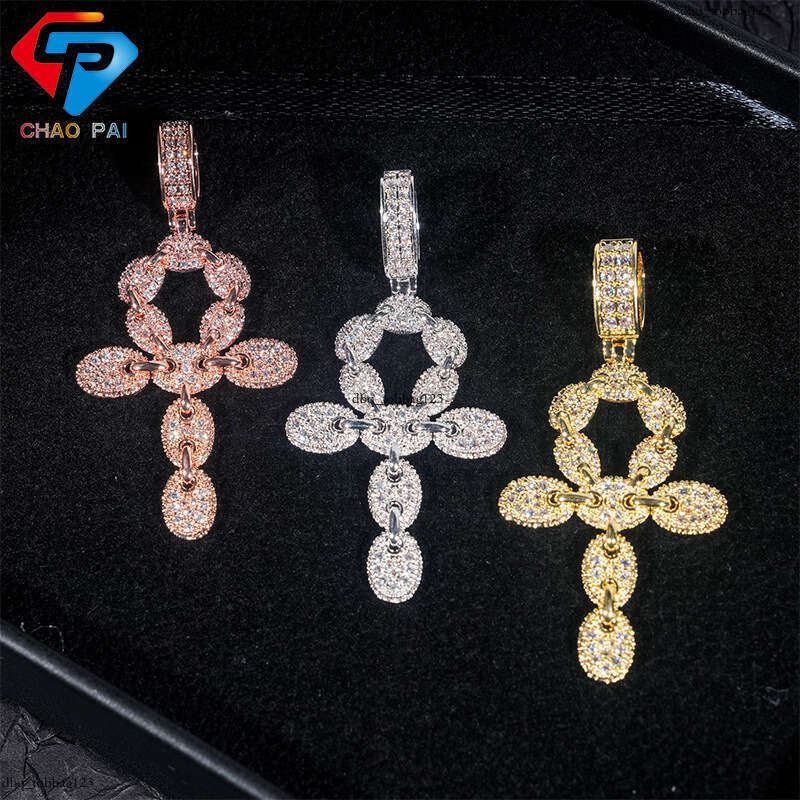 INS New Cross Pendant Versatile Necklace Trendy Must-Have Style Wuzhou