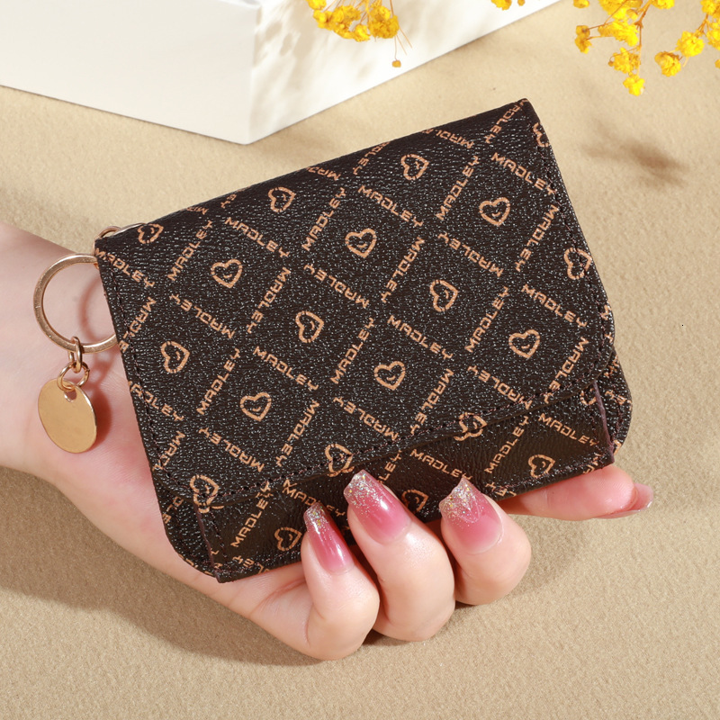 2025 New Women's Luxury Bag Wallet Cross-border Card Holder Wallet Hot-selling Printed Multifunctional Clutch