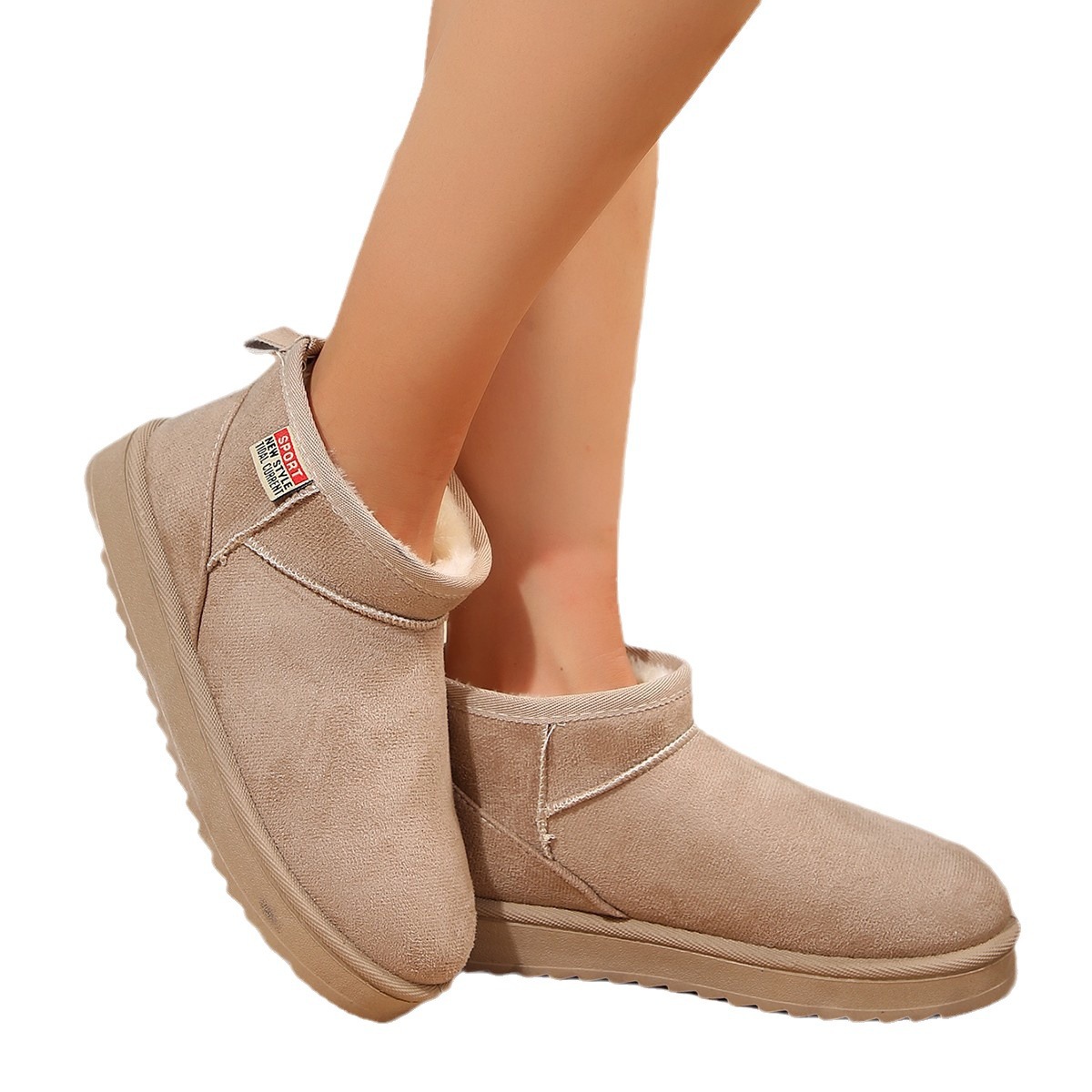 Free delivery designer woman boots Cotton boots with plush midsole snow boots for high comfort and warmth