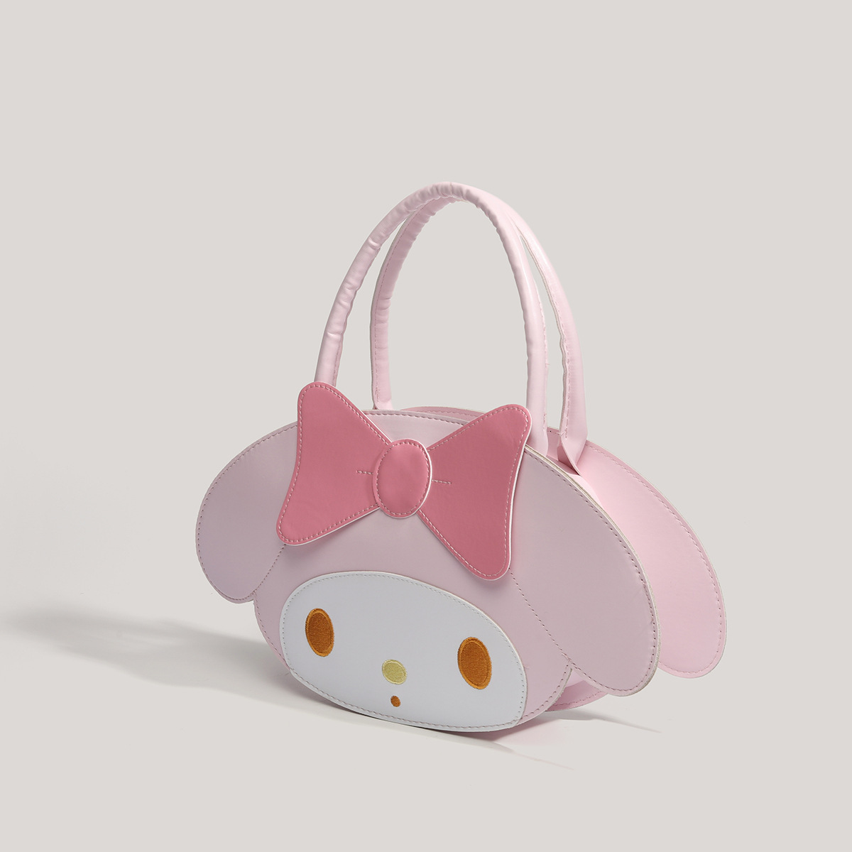 My Melody Children's Student Japanese and Korean Style Cute Cartoon Face PU Shoulder Bag Handbag ddmymoon