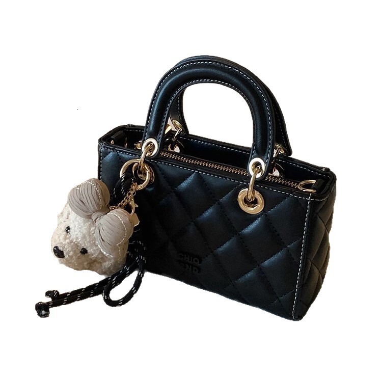 Free Shipping Designer Nanfeng Chio2nd Bach Echo Princess Diana Bag Quilted Handbag Women's High-end Shoulder Crossbody Bag