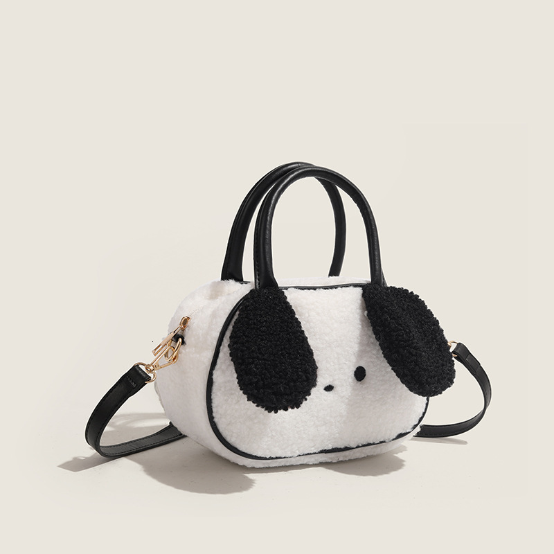 Plush Cute Puppy Pillow 2025 New Handheld Versatile Commuter Crossbody Bag ddmymoon