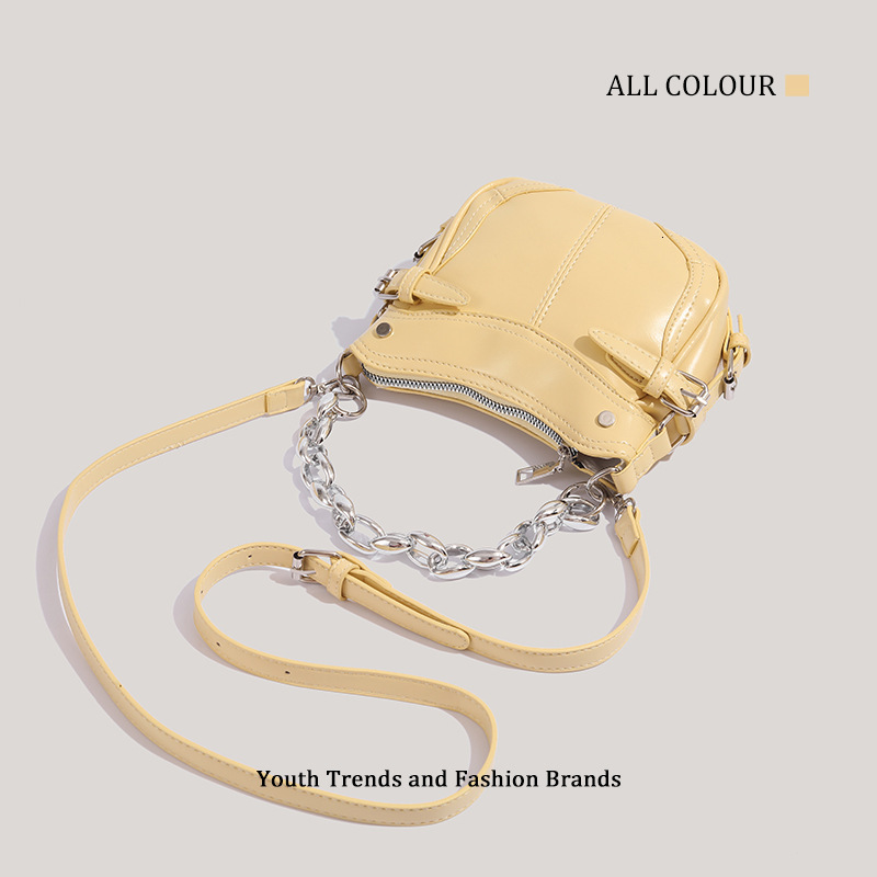 2025 New Underarm Hot Girl Versatile Commuter Single Shoulder Chain Crossbody Bag ddmymoon