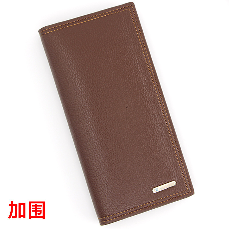 New Casual Long Men's Wallet Simple Large Capacity Men's Clutch Coin Purse Luxury Bag Card Holder Money Clip