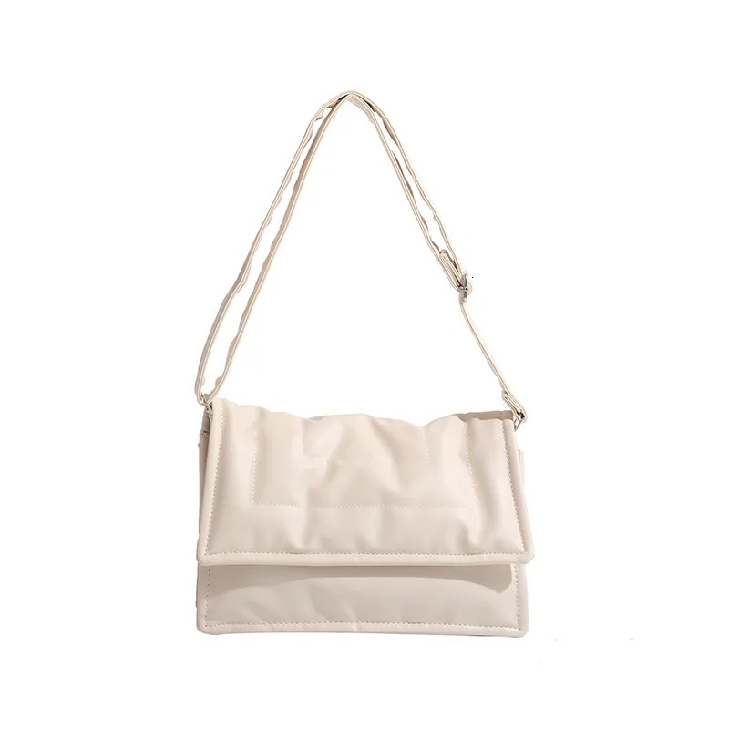 Premium 2025 New Soft Leather Large Capacity Single Shoulder Crossbody Cloud Tote Simple Bag ddmymoon